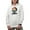 White, variant on Retro I'd Rather Be Rock Climbing, Cliff or Mountain Climber, Heather Grey Hooded Sweatshirt or Hoodie, XL