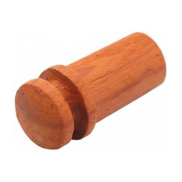 Clavija industrial Padauk de 12 mm