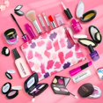 thumbnail image 2 of Conjunto de cosméticos de simulación para niños, juguetes de maquillaje de princesa para niñas, casa de juegos, juguetes educativos de maquillaje para niños y niñas, regalo de cumpleaños, 2 of 4