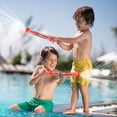 thumbnail image 4 of Amketima Water Gun Squirter Romantic Style Beach Pool Toy Portable Pull Out Spray for Summer Outdoor Fun Adult and Teens, 4 of 7