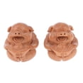 thumbnail image 2 of TISHITA Portable Handmade Peach Wood Baoding Balls, Chinese Health Exercise Ball Stress, 2 of 7