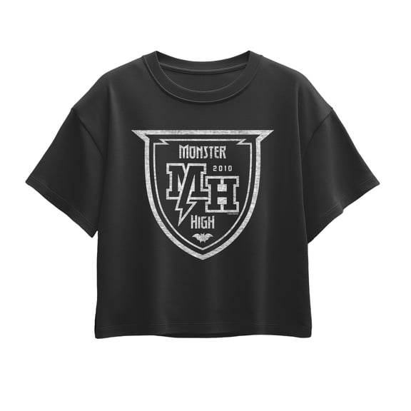Monster High - Crest - Youth Girls Boxy T-Shirt