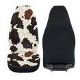 thumbnail image 6 of XYZCANDO Car Seat Covers Cow Print Pattern 2pcs Car Front Seat Covers Removable SUV Truck Sedan Washable Anti-Slip Car Seat Cover Front Seats, 6 of 10
