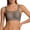 Coffee, variant on Women's Oversized Seamless Lace Bra Double Thin Straps V-Neck Top Comfort Support Wireless Lingerie Lightweight Breathable Bra for All-Day Wear