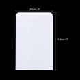 thumbnail image 2 of Unique Bargains 3 Enveloppes de Pièces de Rangement pour Petits Objets Auto-Scellants, Blanc 50 Pack, 2 of 5