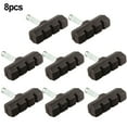 thumbnail image 1 of 4/8 Bikes Brakes Pads Block 55mm Thread Post Blocks V-brake Shoes, 1 of 7