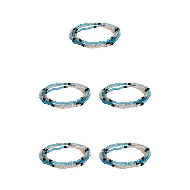 Cuentas Cadena de cintura Qarigey Estilo simple Niñas Decoraciones Verano Joyería Tipo 2