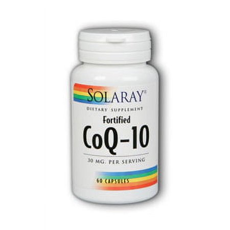 Fortified High-Potency CoQ10 15mg Solaray 60 Caps