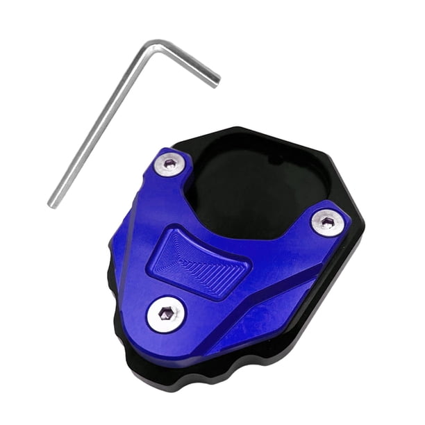 Placa de extensión para soporte de pata de cabra con llave para C400GT C400x 2019-2021 Azul