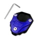 thumbnail image 1 of Placa de extensión para soporte de pata de cabra con llave para C400GT C400x 2019-2021 Azul, 1 of 9