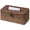 Brown, variant on Rectangle Wicker Tissue Box Cover, Woven Seagrass Tissue Holder, Whitewash