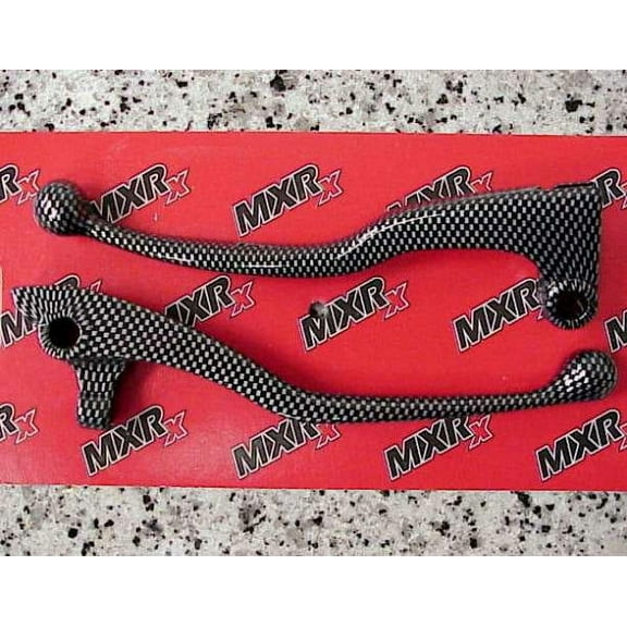 1989-1999 Yamaha FZR600R FZR600 FZR 600 600R CARBON FRONT BRAKE & CLUTCH LEVERS