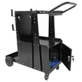 thumbnail image 5 of Mescukay 2 Tier Welding Cart, 220 Lbs Welder Cart with Lockable Cabinet, Welding Carts for TIG MIG Welder and Plasma Cutter, 5 of 5