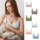 thumbnail image 2 of Breathable Nylon Nursing Bra Seamless Construction Comfortable Support for Pregnant Women During Pregnancy green grass XXL, 2 of 4