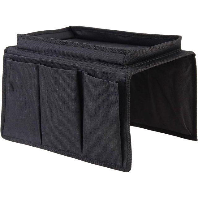 x Bolsa de almacenamiento colgante, bolsa de almacenamiento para sofá, control remoto de TV, soporte de bolsillo para teléfono celular, bolsa de armario con bandeja para oficina, sofá, control remoto
