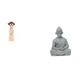 thumbnail image 1 of Estatua de muñeca de resina,Estatua de resina de niña antigua tradicional china,Estatua de mono,Estatua de Buda Mono para Interiores y Exteriores Budista,Figuras en miniatura meditando para, 1 of 8