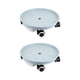 thumbnail image 1 of Juego de 2 soportes para mover plantas en macetas con ruedas, accesorios resistentes, multifuncionales Azul claro 34cm kusrkot Bandeja para macetas móvil, 1 of 8