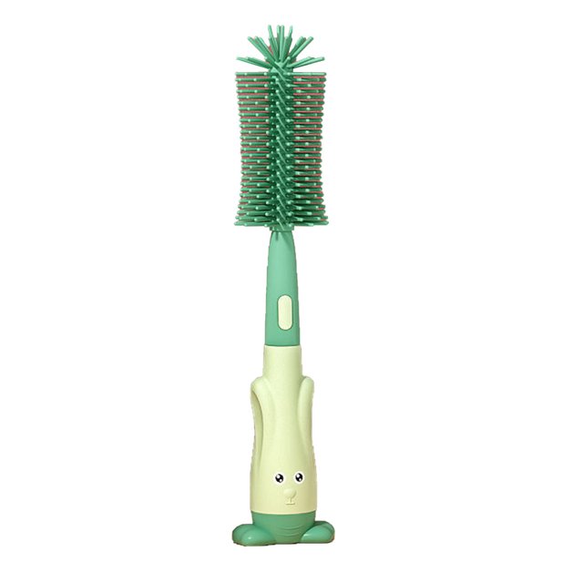 Kit de cepillo limpio para taza de leche para bebés, cepillo para limpiar biberones Juego de cepillos para limpieza de biberones Juego de cepillos para limpieza de tazas de silicona Eficiencia óptima