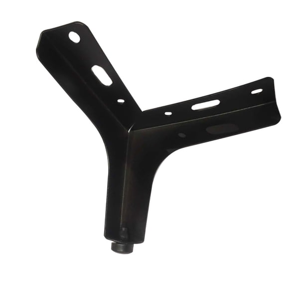 SKISUNO Metal Cabinet Foot Black 1 Pc 3.9x5.1in