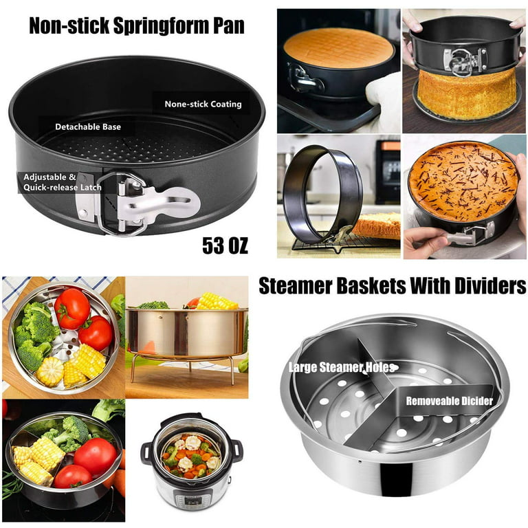 All Instant Pot Accessories Set for 6, 8 QT Pressure Cooker Accessories-  New