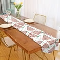 thumbnail image 5 of Ryvnso Christmas Tree Cakes Table Runner Tablecloth Home Decoration 13 x 70 inches, 5 of 6