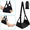 thumbnail image 2 of 1-3 Pack Portable Foot Rest Relax Travel Hammock Carry Flight Leg Airplane Pad, 2 of 13