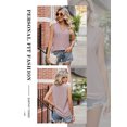 thumbnail image 6 of Xuanfei Women Lace Frill V Neck Sleeveless Cutout Solid Color Tank Top, 6 of 6