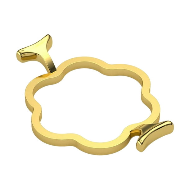 Moldes de sellos de metal, decoración, anillo de sello, molde, regalos (flor de ciruelo, 3 cm)