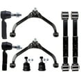 thumbnail image 2 of CCIYU Front Outer Tie Rod End Driver Passenger Front Lower Ball Joint Front Upper Control Arm And Ball Joint Rear Lower Control Arm Compatible fit for 2005-2007 For Jeep Liberty 8pcs Suspension Kit, 2 of 5