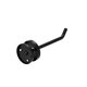 thumbnail image 3 of Uxcell 2Pcs, 4.53" Gancho Montado en la Pared, Gancho de Bata, Soporte para Toallas Individual de Acero Inoxidable Negro, 3 of 3