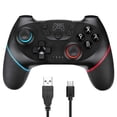 thumbnail image 2 of yeacher Manette de Jeu Sans Fil switch avec Capture d'Écran vibration Six Axes avec gyroscope, 2 of 6
