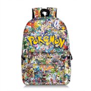 SEEKFUNNING Student Schoolbag Backpack Birthday Gift for Boys and Girls,(Backpack), PkOemon Pattern 15