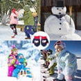 thumbnail image 5 of Mitaines pour Tout-Petits avec Ficelle, Gants d'Hiver Chauds Extensibles à Doigts Complets, 5 of 5