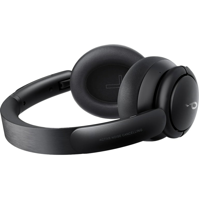 Wireless Active - Soundcore XR Tune - Headphones Noise-Cancelling Anker Black Over-the-Ear Life