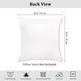 thumbnail image 6 of Christmas Throw Pillow Covers 18 x 18 Inch Xmas Trees Balls Snowy Houses Snowflakes Brown Winter Holiday Decorative Pillow Cases for Couch Sofa Bed Home Decor Set of 4, 6 of 6