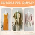 thumbnail image 6 of Female Dress Form Mannequin, Manikin Body Torso with Adjustable Height Stand, White Dress Form with Adjustable Tripod Stand for Clothing Dress Jewelry Display, 6 of 14