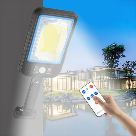 

JGJJUGN Outdoor Water Proof Wall Light Led Cob Garden Light Solar Human Body Sensor Garage Street Light Life Grade Water Proof Solar Lamp Motion Sensor Outdoor Light