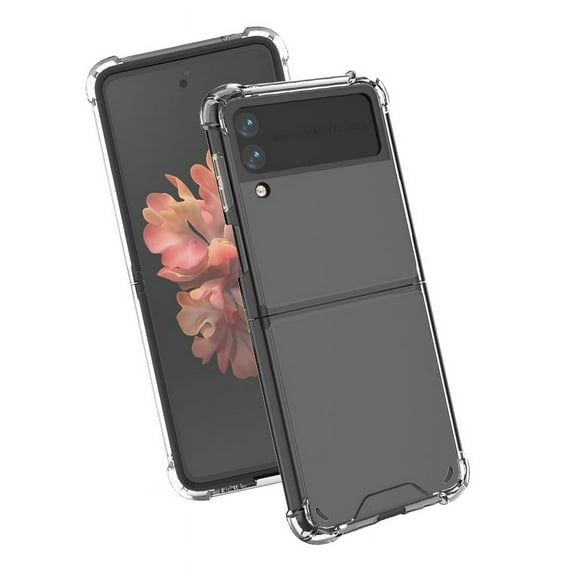 Case for Samsung Galaxy Z Flip3 5G (2021), Galaxy Z Flip 3 Cover, Allytech Thin Clear Crystal Transparent Polycarbonate Lightweight Scratchproof Hard Back Case for Samsung Z Flip 3, Clear