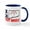 White/Navy Inside, variant on CafePress - Take Back The Notch Large Mugs - 11 oz Ceramic Mug - Novelty Coffee Tea Cup