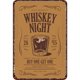 thumbnail image 1 of Lata Noche Whisky Metal Vintage Pintura Hierro Rectangular Del 20x30cm, 1 of 9