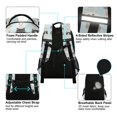 thumbnail image 4 of FORMRS Kids School Backpack Elementary Student Unisex Travel Bookbag with Reflective Stripes, Cute Cat Faces, 4 of 7