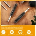 thumbnail image 4 of 5-Piece Stainless Steel Bore Brush Set for Power Drill, Wire Brush Attachment with Hex Shank for Cleaning and Rust Removal, 4 of 7