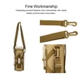 thumbnail image 3 of Greeniant Bolsa de agua de 1000ml para montañismo, soporte para hervidor de agua, paquete para deportes al aire libre, subpaquete de doble Escalada Marrón, 3 of 6