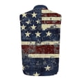 thumbnail image 5 of Dresfit Independence Day Tank Tops for Men Sleeveless Lapel Cowboy Shirts Summer 2026 250 Anniversary Usa Shirt Button Down Muscle 4th Of July Tees Royal Blue 2XL, 5 of 5