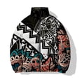 thumbnail image 4 of Chaquetas de invierno para hombre, chaqueta holgada, abrigo para hombre, ropa informal de algodón para hombre, chaqueta de algodón estampada con patrón de montaña de nieve, abrigos, 4 of 5