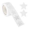 thumbnail image 1 of Uxcell Etiquetas de estrella de 1" 500 piezas para suministros de maestros en blanco, 1 of 6