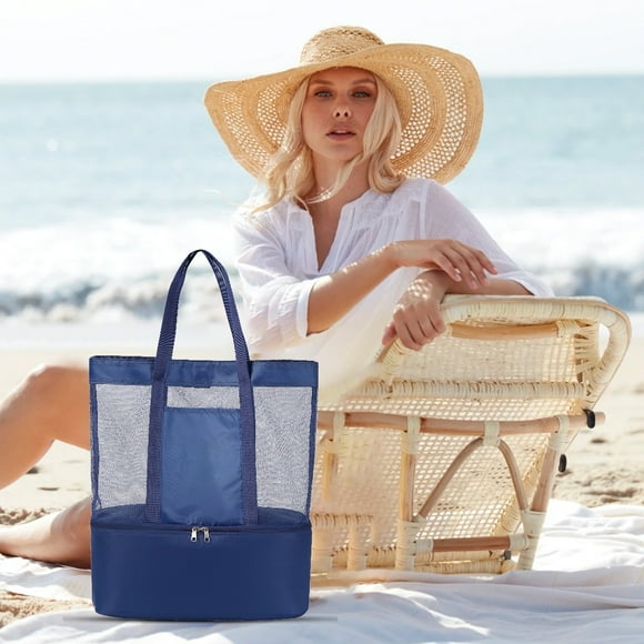 Bolsa de hielo para exteriores, bolsa para playa, bolsa para nadar, bolsa para guardar ropa, bolsa para separar ropa seca y húmeda, bolsa de equipaje, bolsa para playa y natación.