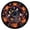 Halloween Round Area Rug #2, variant on Halloween 3D Illusion Round Area Rug Ghost Pumpkin Spooky Vortex Non-Slip Floor Mat for Living Room Bedroom Festive Party Home Decoration Haunted Theme