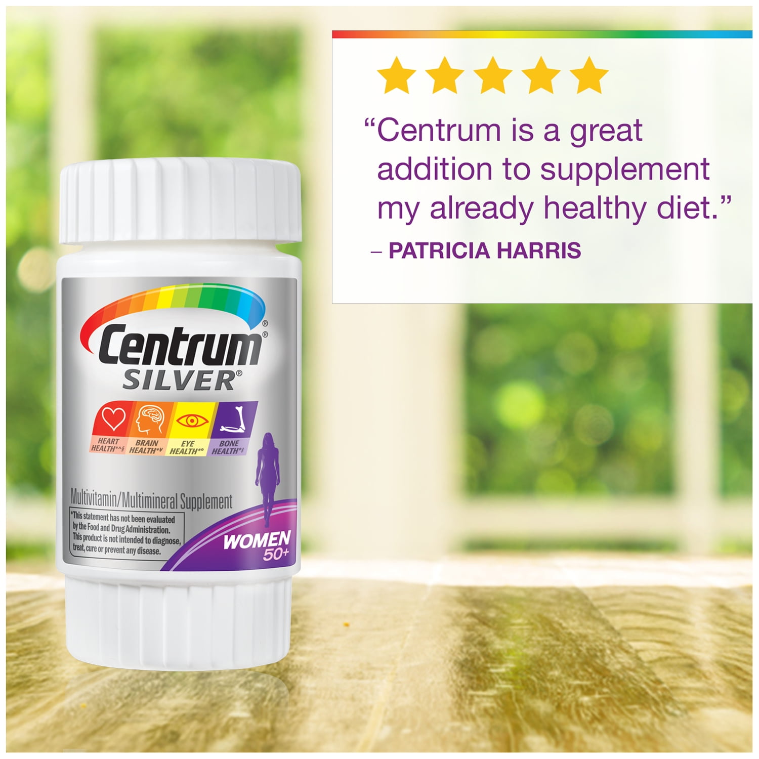 Centrum Cent Slvr >50 Women 100ct