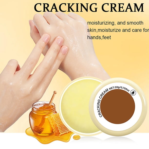 Crema hidratante para manos y pies | Aceite de Oliva Nutritivo Manteca de Karité Vitamina E | Reparación hidratante de la piel para manos y pies secos y agrietados | Antienvejecimiento | Tubo de 35
